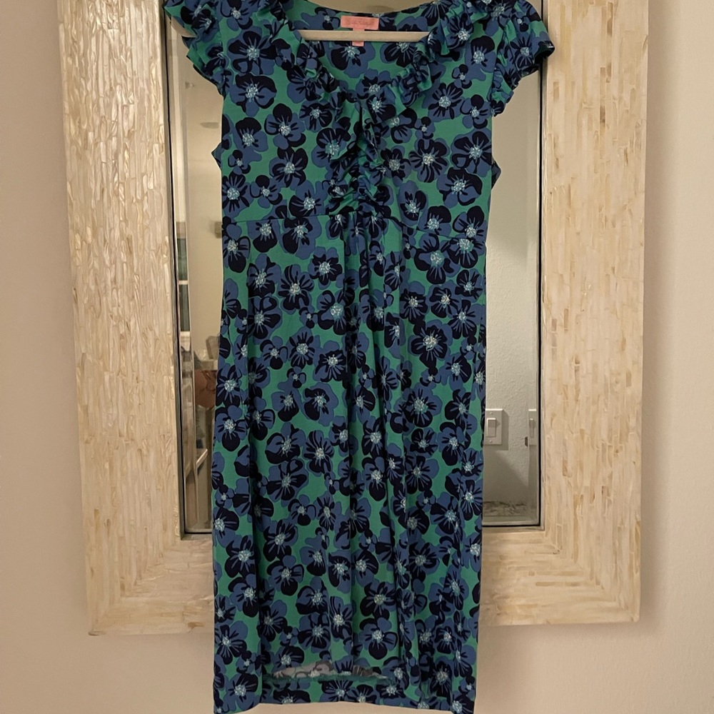 Lilly Pulitzer ruffle dress